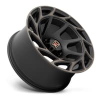 (clearance - no returns) 22x12 xd series xd860 onslaught satin black w/ bronze tint (* may require trimming) 6x5.5/139.7 -44mm
