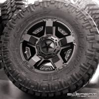 (clearance - no returns) 18x9 xd series xd811 rockstar ii all matte black 6x135 6x5.5/139.7 0mm