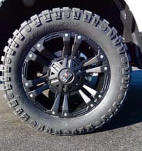 (clearance - no returns) 18x9 xd series xd822 monster ii all matte black 5x150 5x5.5/139.7 18mm