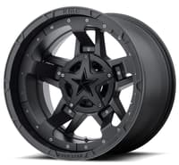 (clearance - no returns) 17x8 xd series xd827 rockstar iii all matte black 6x135 6x5.5/139.7 20mm