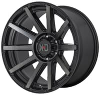 (clearance - no returns) 20x9 xd series xd847 outbreak satin black w/ gray tint 5x5/127 0mm