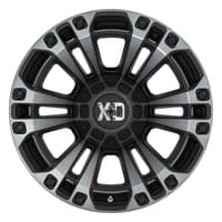 (clearance - no returns) 20x9 xd series xd851 monster 3 satin black w/ grey tint 8x170 0mm