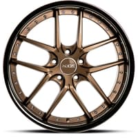 20x8.5 xix x61 matte bronze w/ black lip 5x4.5/114.3 35mm