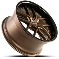 20x10 xix x61 matte bronze w/ black lip 5x120 40mm