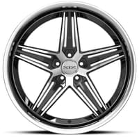 XIX X63 Gloss Black Machined w/ Stainless Steel Lip