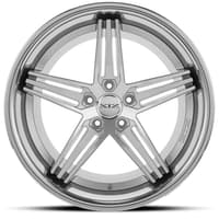 XIX X63 Silver Machined w/ Stainless Steel Lip