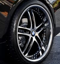 20x8.5 xix x15 gloss black machined w/ chrome stainless steel lip 5x4.5/114.3 40mm