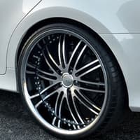 22x10.5 xix x23 gloss black w/ machined face (chrome stainless steel lip) 5x115 22mm