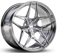 20x10 variant zeno chrome powdercoated (full forged) (deep concave) (custom)