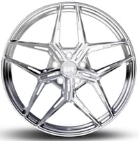 21x12 variant zeno chrome powdercoated (full forged) (super deep concave) (custom)