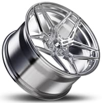 21x12 variant zeno chrome powdercoated (full forged) (super deep concave) (custom)
