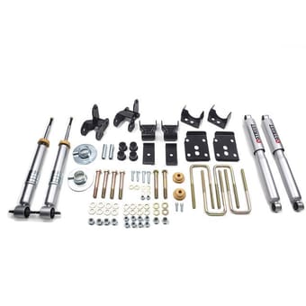 belltech complete lowering kit for 15-20 ford f-150 (ext/crew cab-short bed 2wd/4wd) front and rear 1001sp - image