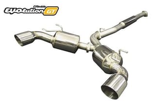 greddy 2017+ subaru brz toyota 86 evolution gt cat-back exhaust 10118301 - image