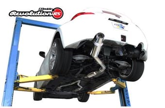 greddy 09-16 nissan 370z single revolution rs exhaust 10128101 - image