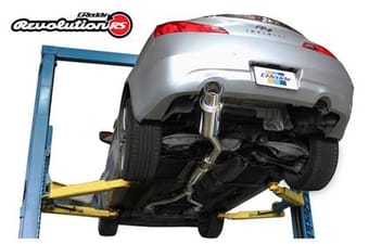 greddy 07-14 infiniti g37 single revolution rs exhaust 10128103 - image