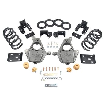 belltech lowering kit 16.5-18 chevy silverado ext/crew cab 2wd 3-4f / 5-6r 1013 - image