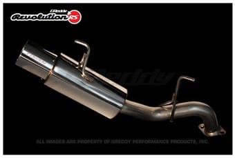 greddy 12-14 mitsubishi lancer gt revolution exhaust 10138101 - image