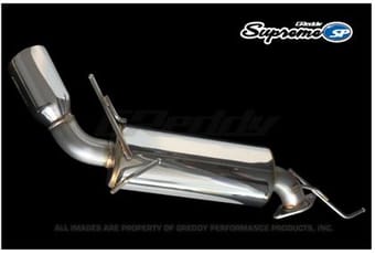 greddy 08-11 mitsubishi lancer gts supreme axle back exhaust 10138200 - image