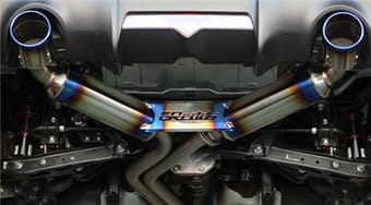 greddy 91-02 mazda rx-7 super street ti exhaust 10143400 - image