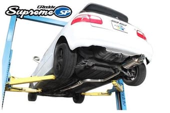 greddy 92-95 honda civic eg hatchback 76mm turbo/swap supreme sp cat-back exhaust 10158205 - image