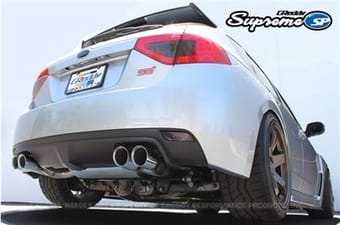 greddy 09-14 subaru sti hatchback supreme sp exhaust 10168200 - image