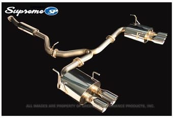 greddy 11-14 subaru sti sedan supreme sp exhaust 10168201 - image