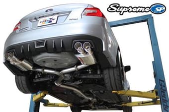greddy 2015 subaru sti/wrx sedan supreme sp exhaust 10168202 - image