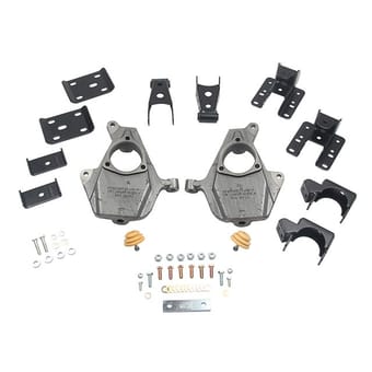 belltech lowering kit 16.5-18 chevy silverado all cabs 4wd 2inf/4inr 1017 - image