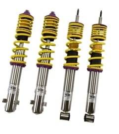 kw coilover kit v1 vw passat (35l-299) sedan + wagon; syncro awd 10280058 - image