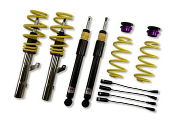 kw coilover kit v1 vw golf vi (2+4-door all gas engines incl. gti) w/ dcc 10281034 - image