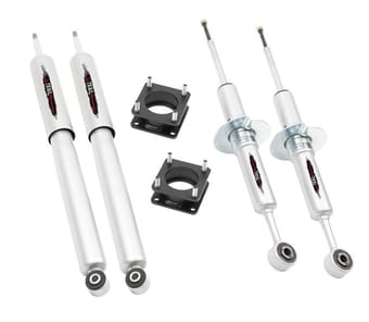 belltech 07-20 toyota tundra 2wd & 4wd 2.5in front lifting strut spacer 1030sp - image