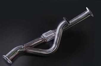greddy 89-02 nissan gt-r r32/r33/r34 stainless steel front pipe 10520603 - image