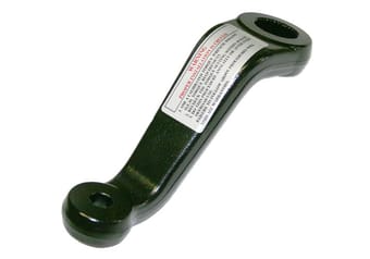 superlift 87-95 jeep wrangler yj/tj/cherokee xj (w/ power steering) dropped pitman arm 1106 - image