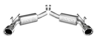 borla 2010 camaro 6.2l v8 s-type exhaust (rear section only) 11775 - image