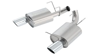 borla 11-12 ford mustang gt 5.0l 8cyl 6spd rwd s-type exhaust (rear section only) 11789 - image