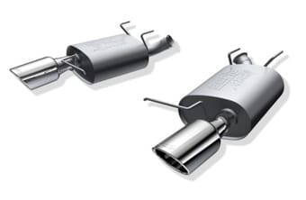 borla 11-14 ford mustang 3.7l 6cyl aggressive atak exhaust (rear section only) 11792 - image