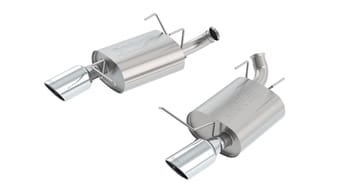borla 11-14 ford mustang coupe/convertible 2dr s-type ss exhaust (rear section only) 11796 - image