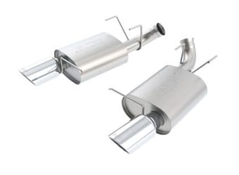 borla 11-12 mustang shelby gt500 2dr 5.4l 8cyl s-type ss exhaust (rear section only) 11798 - image