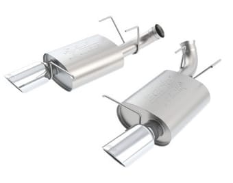 borla 11-12 mustang shelby gt500 2dr 5.4l 8cyl agressive atak exhaust (rear section only) 11799 - image