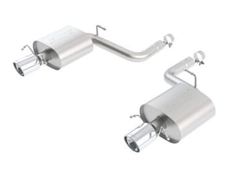 borla 09-13 cadillac cts v sedan 6.2l 8cyl 6spd rwd ss s-type exhaust (rear section only) 11809 - image