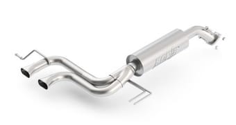 borla 12-14 veloster 1.6l at/mt fwd 2dr 2.25in no tips ss exhaust (rear section only) 11821 - image
