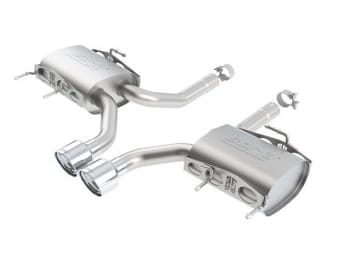 borla 11-15 cadillac cts v coupe 6.2l 8 cyl ss, s type exhaust (rear section only) 11823 - image