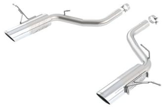 borla 12-13 jeep grand cherokee srt8 6.4l 8cyl aggressive atak exhaust (rear section only) 11827 - image