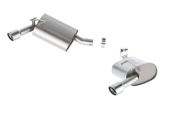 borla 14-15 chevy camaro 3.6l v6 rwd single split rr exit touring exhaust (rear section only) 11845 - image