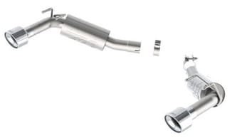 borla 14-15 camaro ss 6.2l v8 rwd single split rr exit atak exhaust (rear section only) 11851 - image
