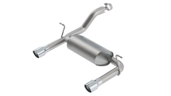 borla 18 - 22 jeep wrangler jl/jlu 3.6l v6 2dr/4dr touring ss axle back exhaust w/ 3.5in tips 11955 - image