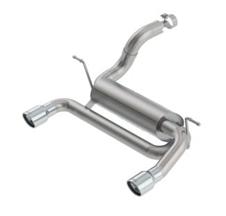 borla 18-19 jeep wrangler jl/jlu 2.0l 4cyl 2dr/4dr touring axle back exhaust w/ 3.5in tips 11962 - image