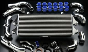 greddy 89-02 nissan skyline gt-r trust intercooler t-24f kit 12020223 - image