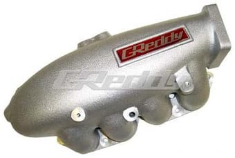 greddy nissan sr20det ps13 short runner intake plenum for pulsar throttle body 13522320 - image