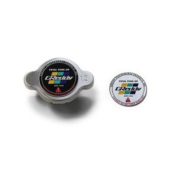 greddy type-n 1.3 radiator cap most honda / some toyota - brushed 13911005 - image
